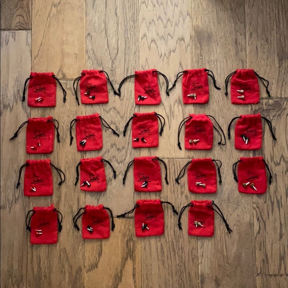LOT OF 19 Christian Louboutin Replacement Taps Tip